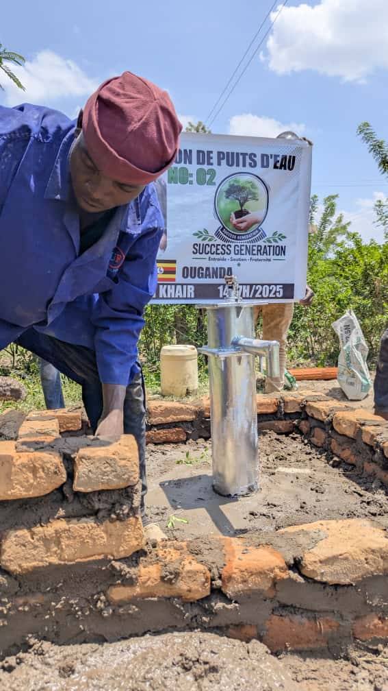 Construction d’un nouveau puits en Afrique
